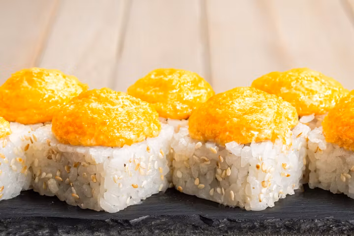 Ролл Запечённая Калифорния Сяке