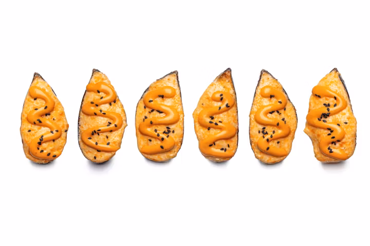 Запечённые мидии Том Ям