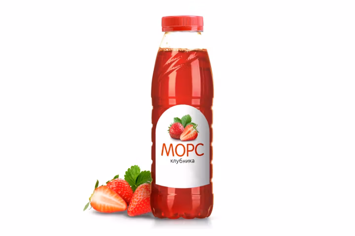 Морс Клубничный 0,5 л
